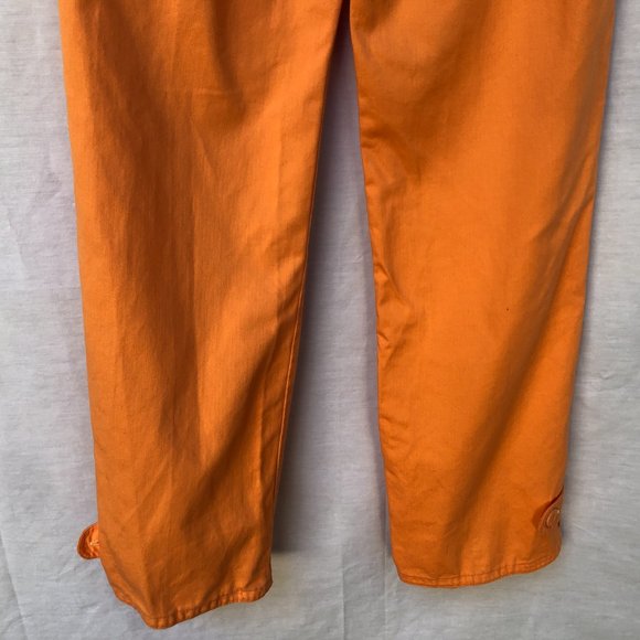 Carolina Blues Women's Pants Size10 Orange - Picture 7 of 8
